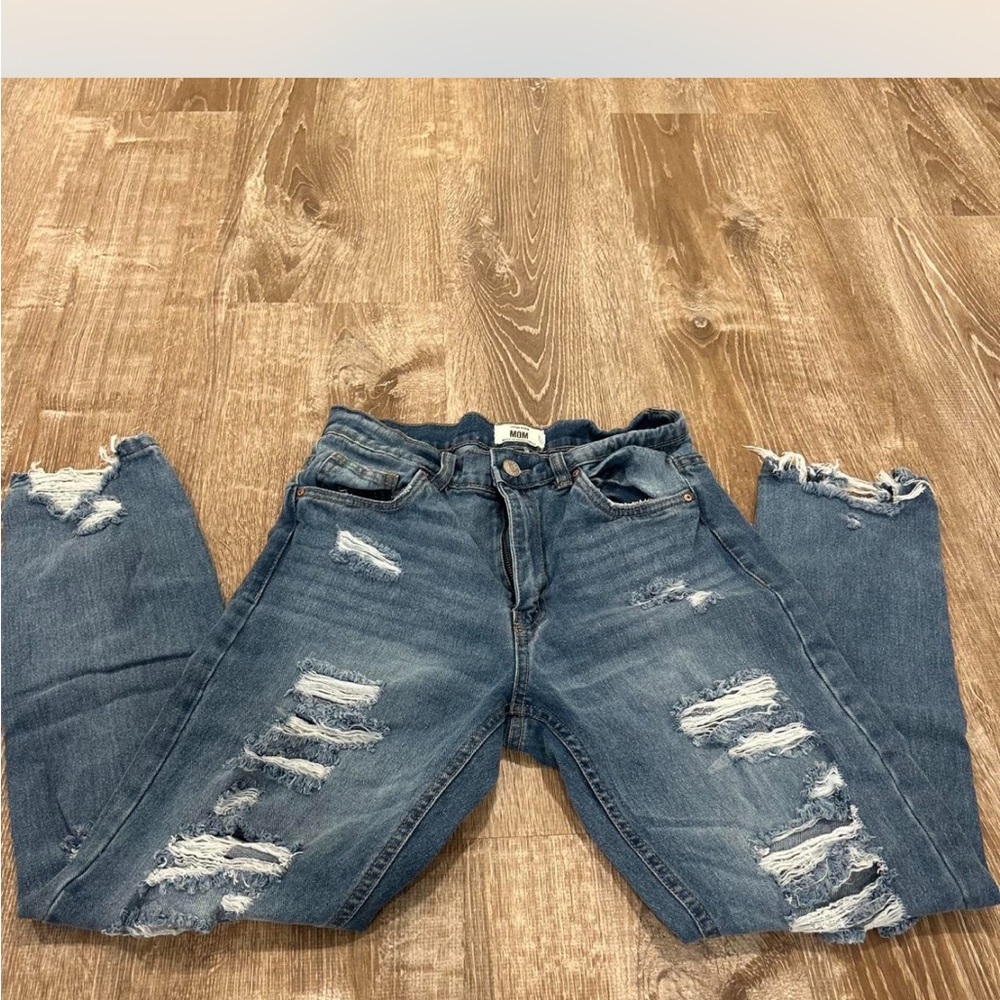 Refuge Blue Boyfriend Jeans